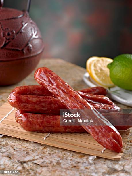 Wurst Stockfoto und mehr Bilder von Chinesische Kultur - Chinesische Kultur, Wurst, Schweinefleisch