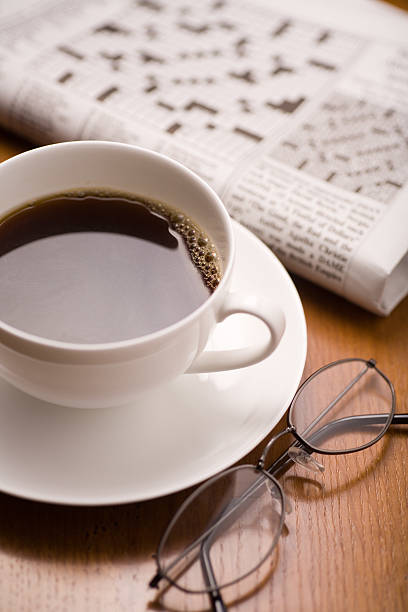 istock Coffee and Crossword Puzzle 174906020