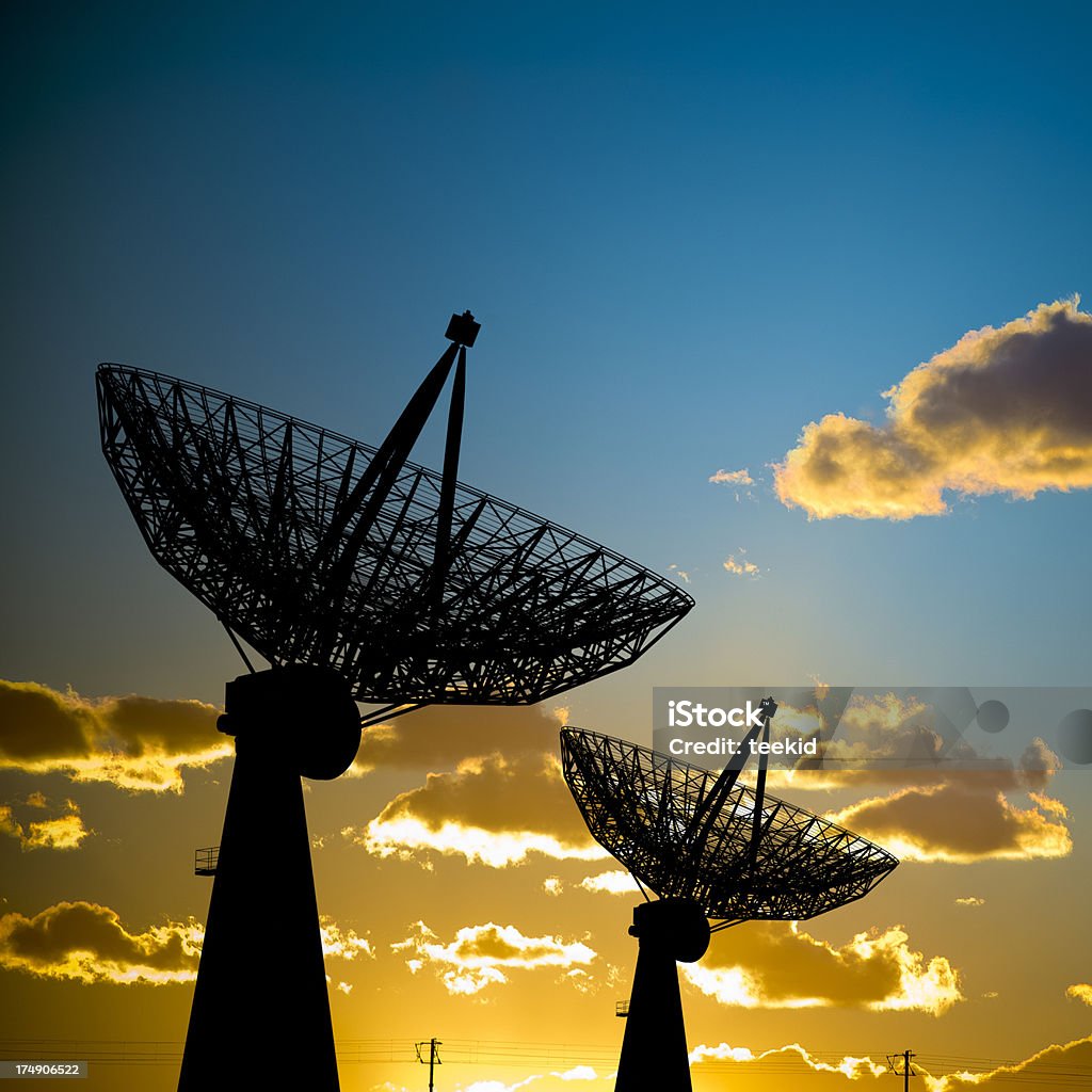Satellite Antenna  Antenna - Aerial Stock Photo