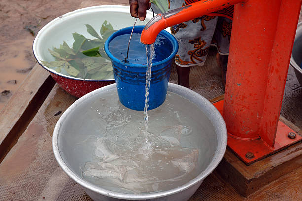 istock Village Water Fountain 174906562