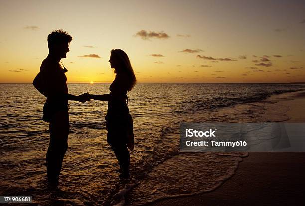 Romantic Couple Stock Photo - Download Image Now - Adult, Adults Only, Bahamas