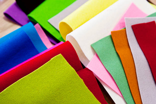 istock Colorful pieces of felt 174907081