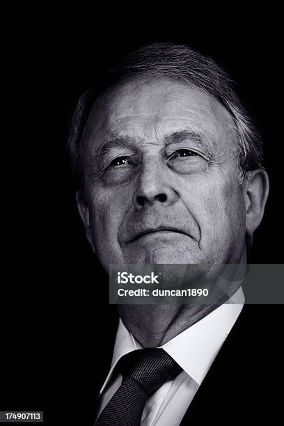 Business Leader Stock Photo - Download Image Now - Black And White, Business, Senior Adult