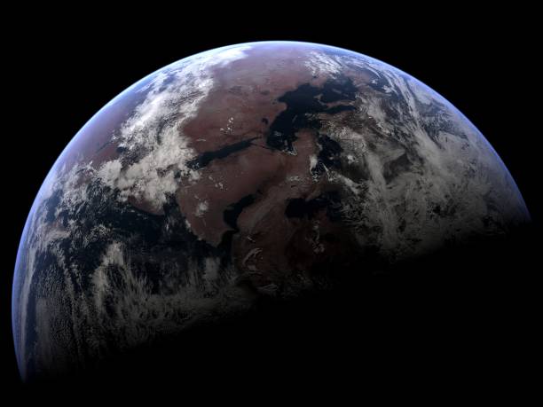 istock Earth with Atmosphere, Middle East prominent 174907146