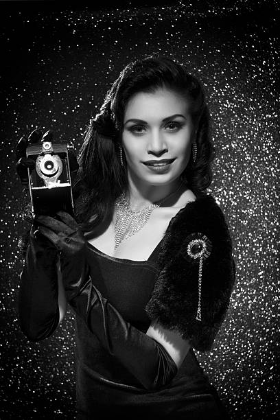 istock 1940s style.Female portrait 174907255