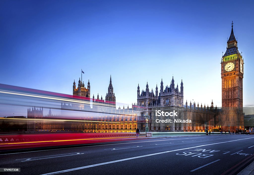 Big Bena w Londynie - Zbiór zdjęć royalty-free (Anglia)