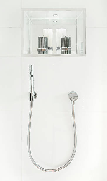 istock modern shower and candles 174907380
