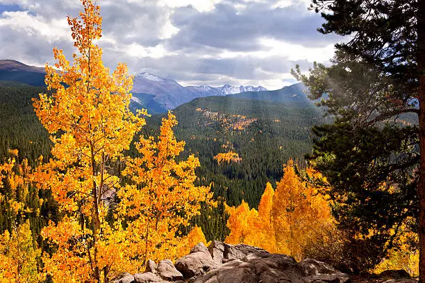 Photo of Mt. Evans Overlook in Fall