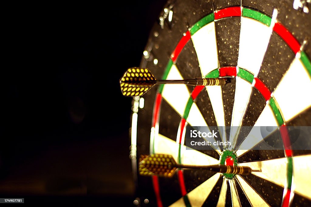 Dart Scheda 2 - Foto stock royalty-free di Freccetta