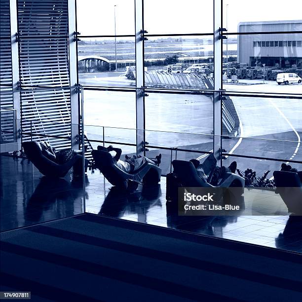 Airport Lounge Stock Photo - Download Image Now - Airport, Airport Departure Area, Anticipation