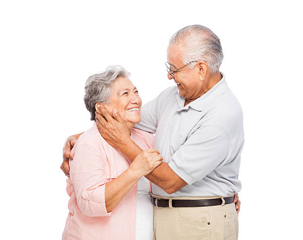 istock Cheerful and romantic senior couple 174907924