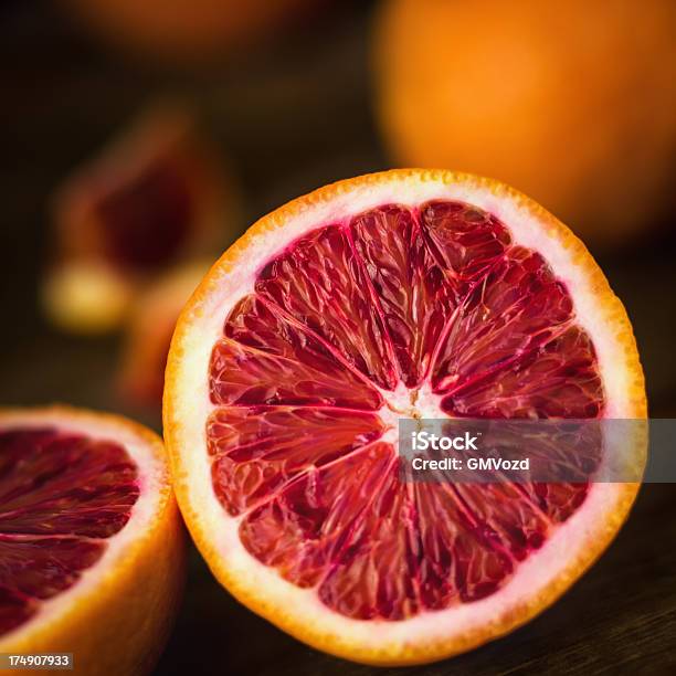 Foto de Laranja Sanguínea e mais fotos de stock de Corte Transversal - Corte Transversal, Tangerina, Alimentação Saudável