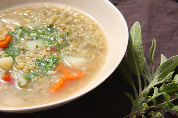 istock Palestinian freekeh soup 174908193