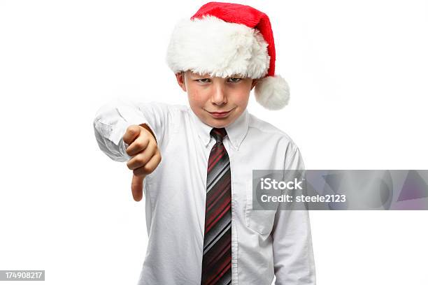 Thumbs Down Stock Photo - Download Image Now - 8-9 Years, Anger, Bizarre