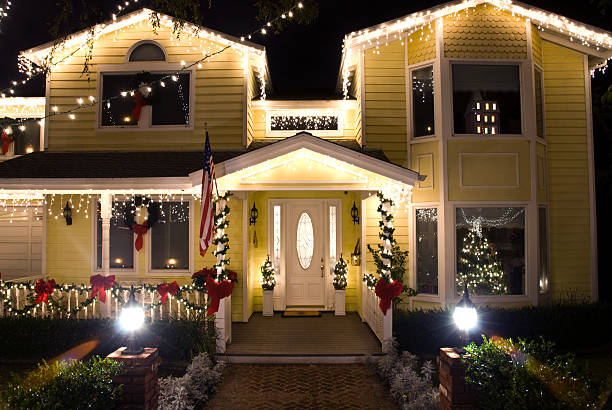istock Christmas Decorated home 174908375