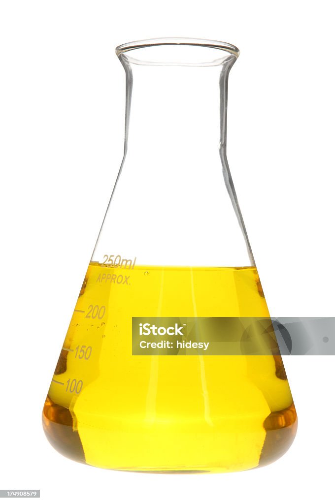 Produtos químicos - Foto de stock de Frasco Cônico royalty-free
