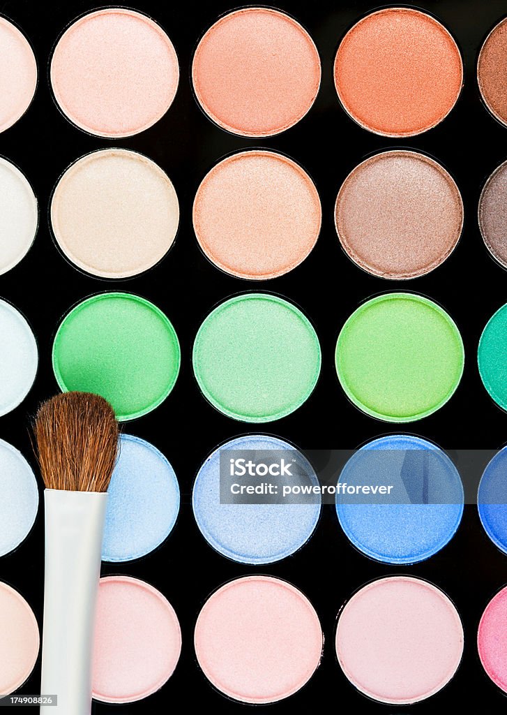 Lidschatten-Palette - Lizenzfrei Augen-Make-Up Stock-Foto