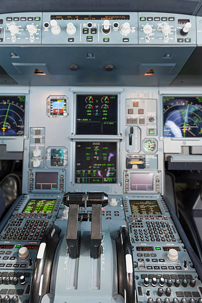 istock details of a cockpit 174909170