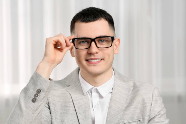 istock Young man having online video call indoors, view from web camera 1749102784