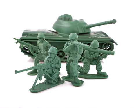 Picture of toy soldiers.