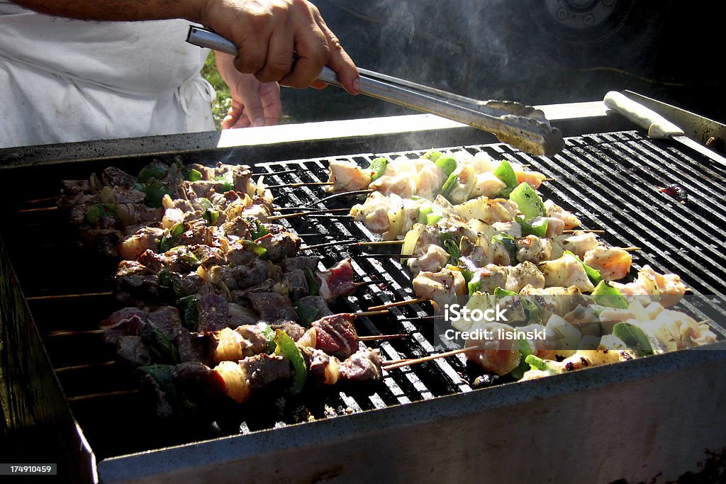 Kabobs Grill - Foto stock royalty-free di Cibo