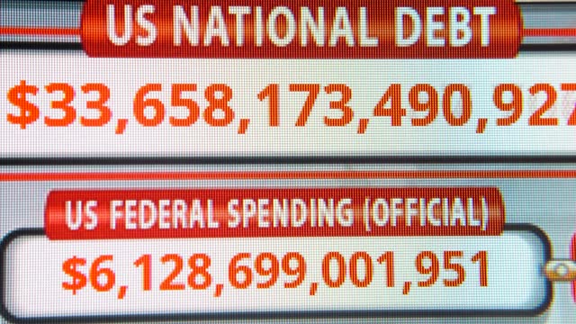 Unprecedented U.S. National Debt on State Debt Clocks Website