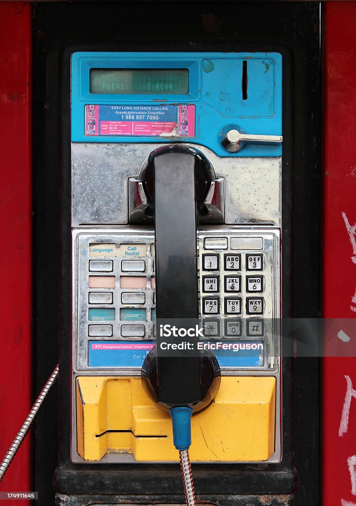 El teléfono con ranura de tarjeta de crédito - Foto de stock de Acero inoxidable libre de derechos