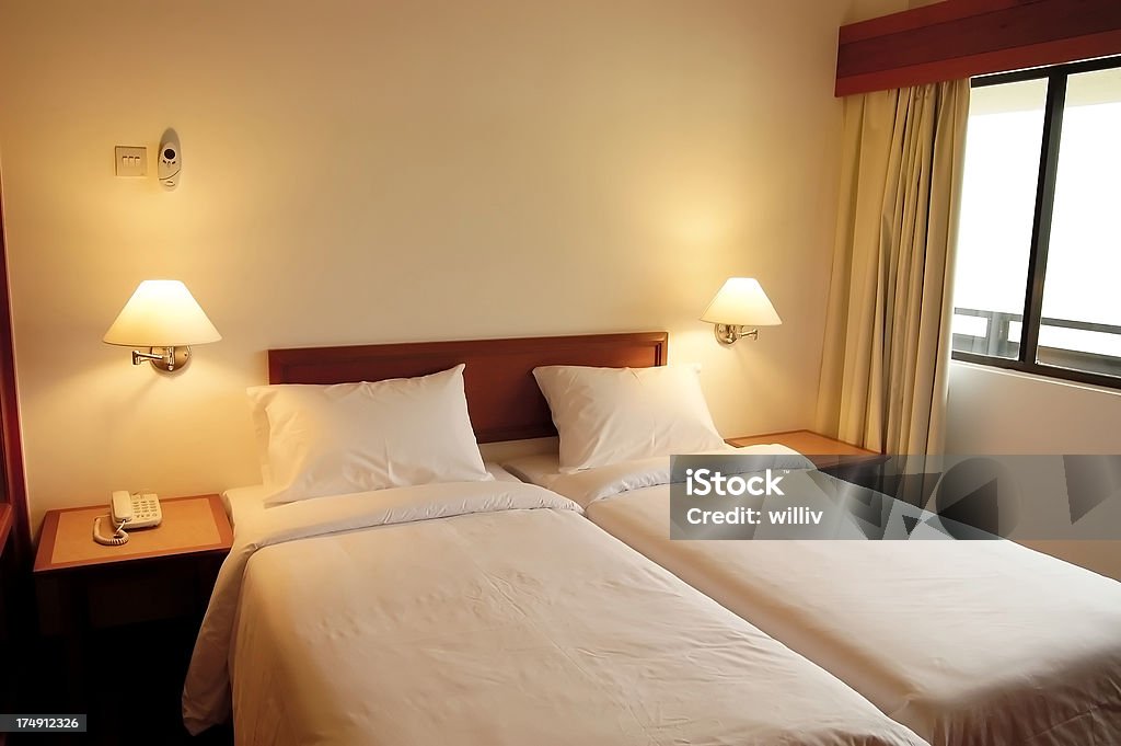 Quarto de Hotel - Foto de stock de Hotel royalty-free