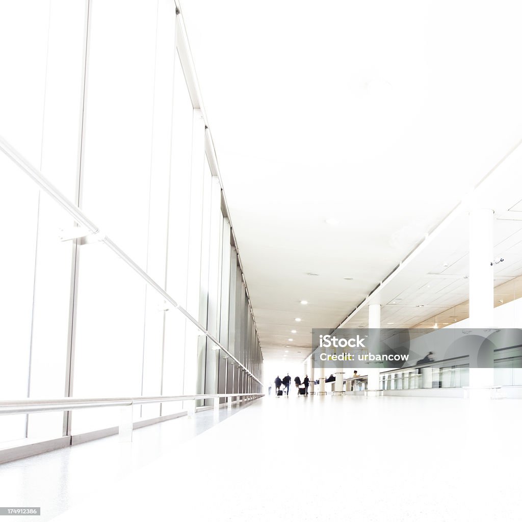 Aeroporto de moderno passarela - Foto de stock de Milão royalty-free
