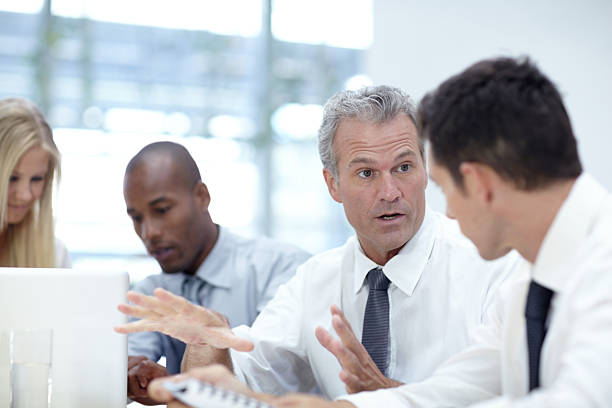 istock Listening to an experienced executive - Brainstorming 174912517