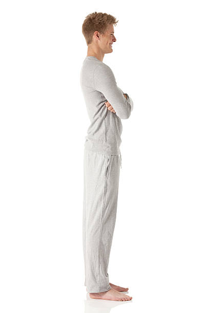 istock Profile of a man standing with arms crossed 174912626