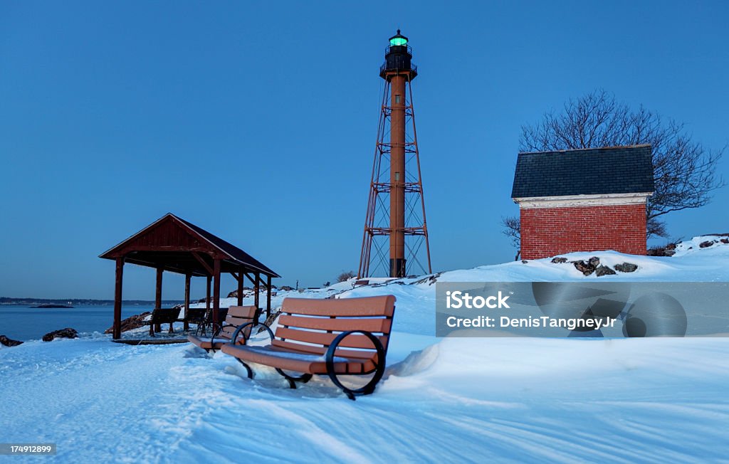 Ponto farol - Royalty-free Marblehead Foto de stock