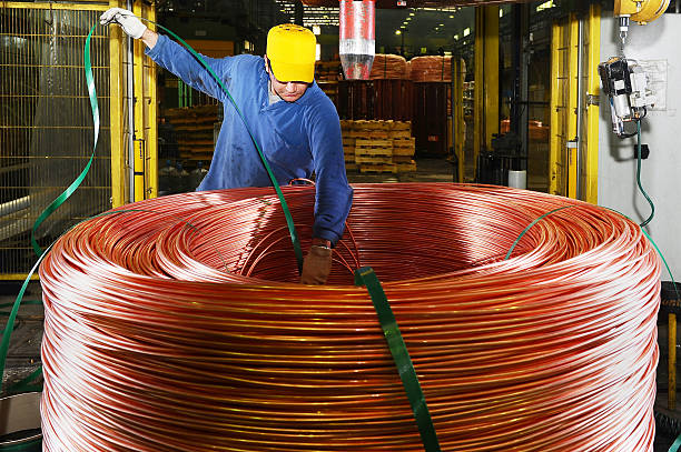 istock Warehouse in copper factory 174912914