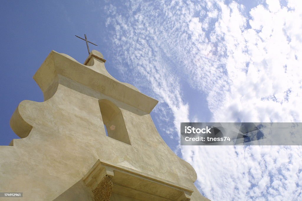 Chapel and sky "A chapel inside a medieval castle in Cadiz, Spain." Andalusia Stock Photo