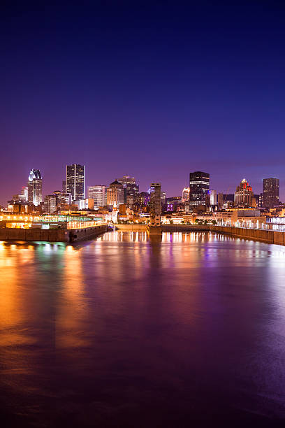 istock City skyline at night, Montreal, Canada 174913164