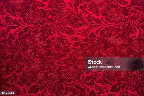 Textilhintergrund Stockfoto und mehr Bilder von Bildhintergrund - Bildhintergrund, Königshaus, Roter Samt - Stoff