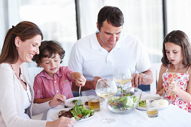 istock Tucking into some delicious food 174913322