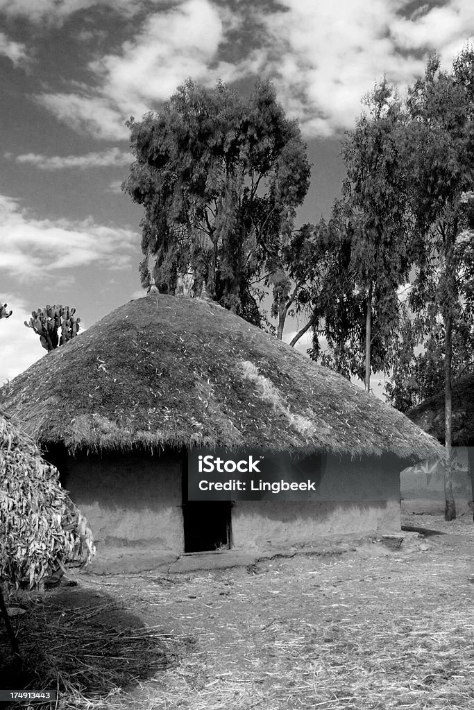 アフリカハッツ - かやぶき屋根のロイヤリティフリーストックフォト