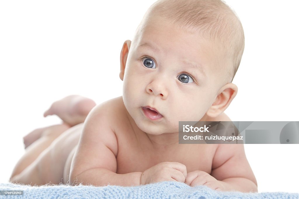Dolce neonato'portrait - Foto stock royalty-free di Bebé
