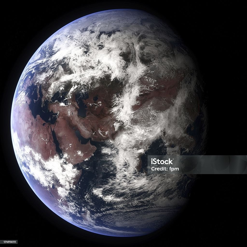 Planet Earth Globe, 유라시아 볼 - 로열티 프리 행성 지구 스톡 사진