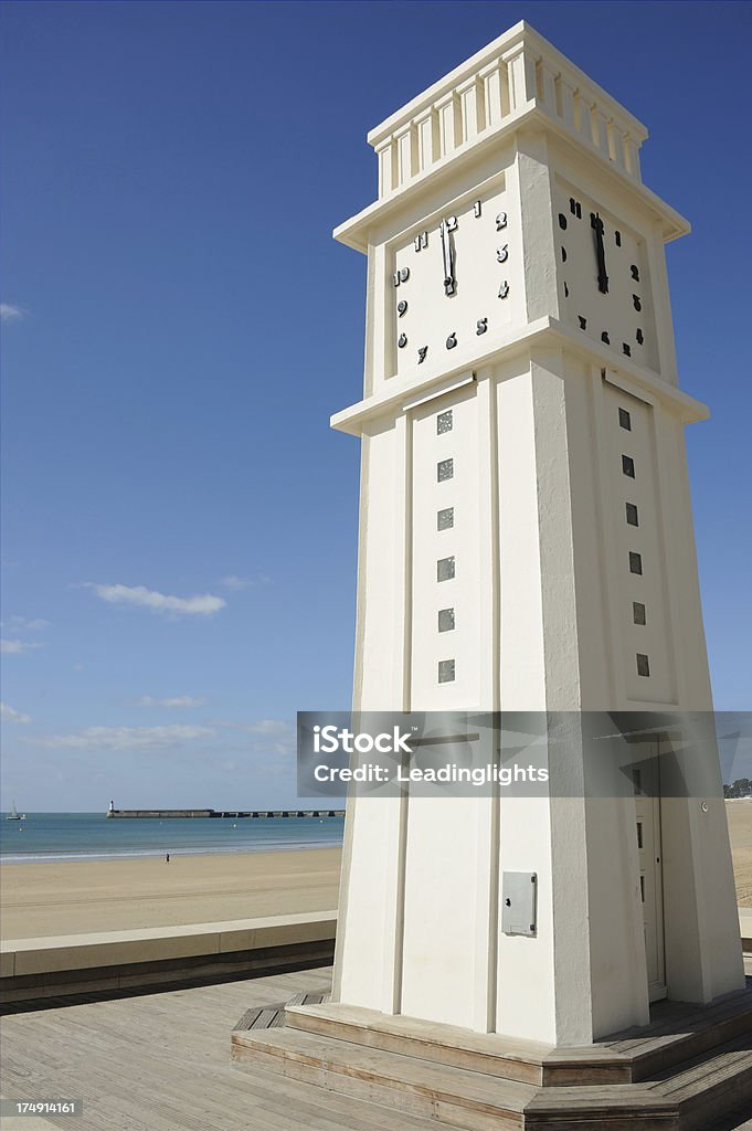 Torre de Relógio de Les Sables-d'Olonne - Royalty-free Les Sables d'Olonne Foto de stock