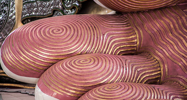 istock Myanmar: Toes of a Giant Buddha Statue 174914217