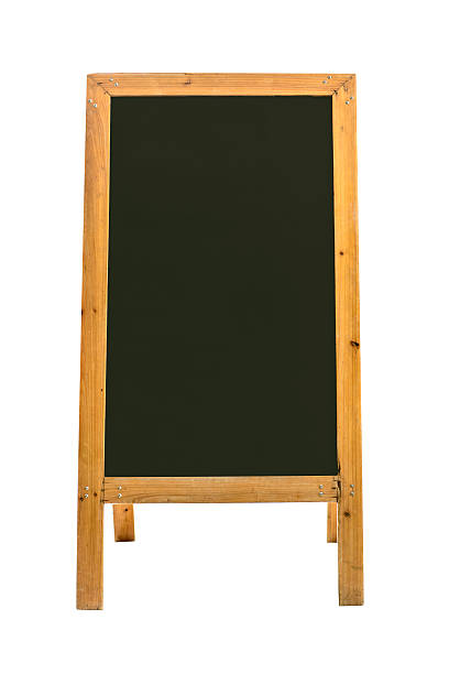 istock Restaurant menu board, blank and clean outdoor chalkboard XXL 174914250