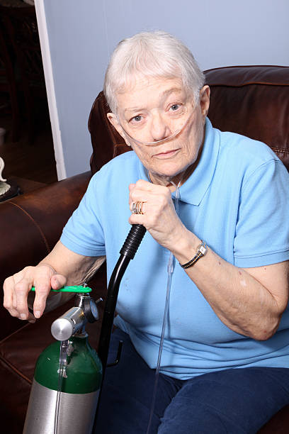istock Senior Adult on Oxygen 174914647