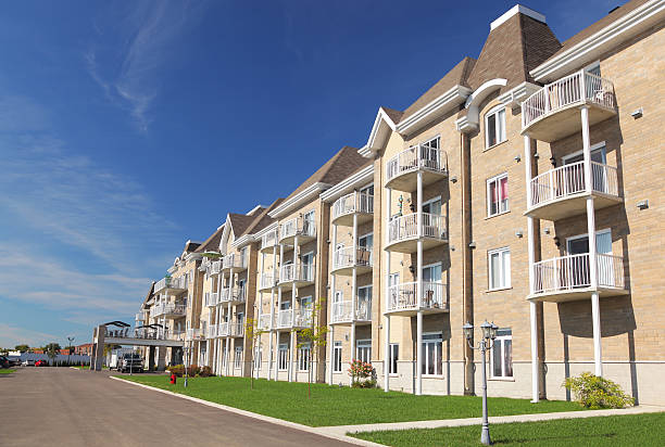 istock Modern Similar Apartment Buildings 174914794