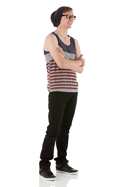 istock Attractive man standing with his arms crossed 174915573