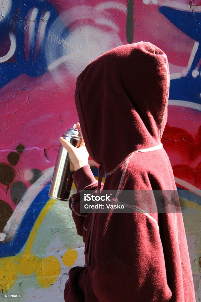 Graffiti série - 01 - Photo de Adulte libre de droits