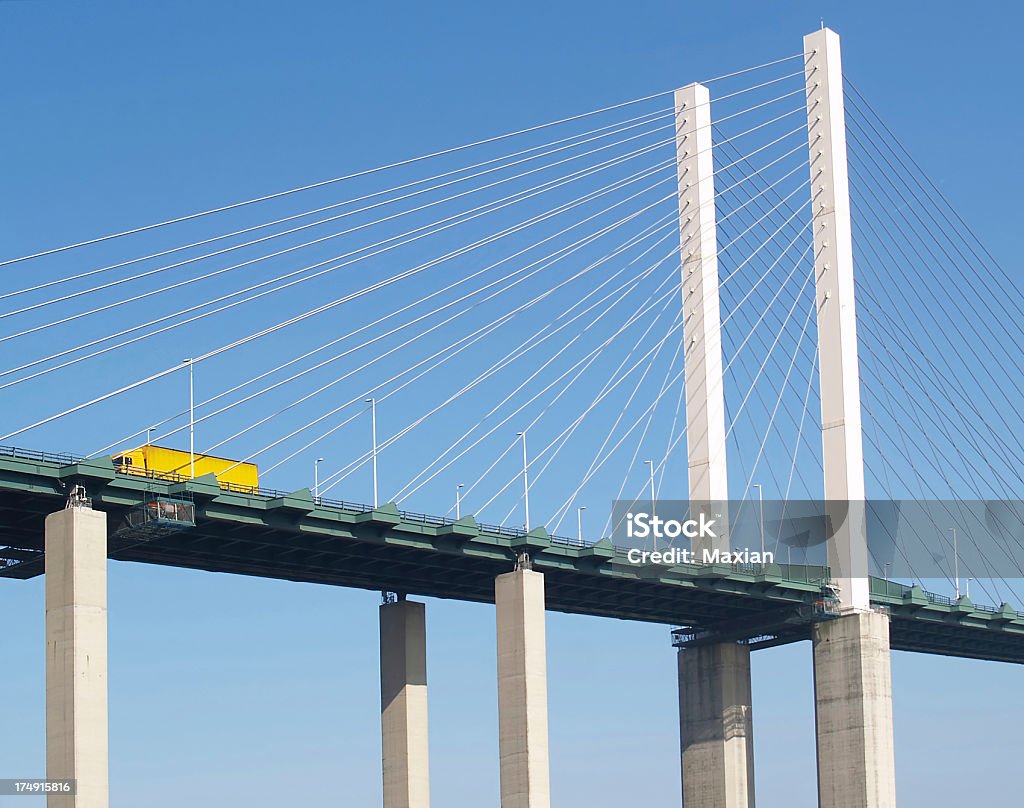 Ponte sospeso - Foto stock royalty-free di Dartford Crossing