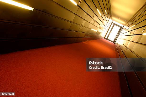 Modern Corridor Stock Photo - Download Image Now - Accessibility, Black Color, Clean