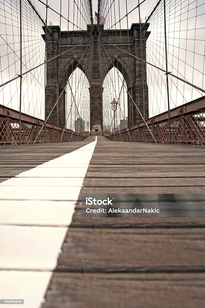Brooklyn Bridge - Foto de stock de Arame royalty-free